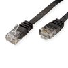 Roline VALUE UTP mrežni flat kabel Cat.6/Class E, 2.0m, crni