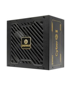 Enermax 850W CyberG II, ATX 3.1, 80+ GOLD, 2×PCIe, 5×SATA, 24-pina, 120mm ventilator