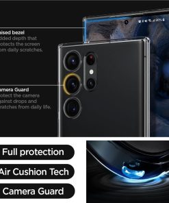 Spigen Liquid Crystal, zaštitna maska za telefon, space - Samsung Galaxy S23 Ultra (ACS05611)