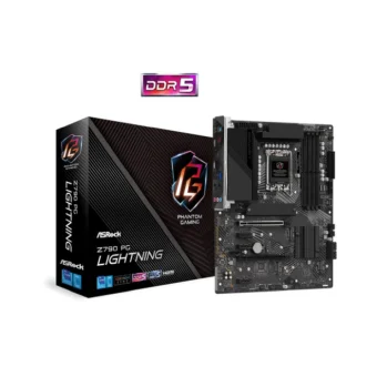 ASRock MB Z790 PG Lightning, S.1700, 4×DDR5/7200+(OC), PCIe 5.0, USB-C, HDMI, ATX