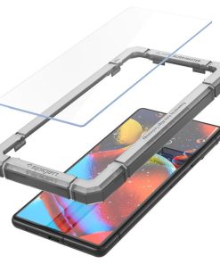 Spigen Glas.tR AlignMaster, zaštitno staklo za ekran telefona, 2 kom + okvir za instalaciju - Pixel 6 (AGL04164)