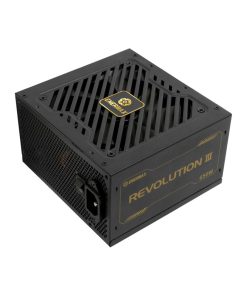 Enermax 850W Revolution III, ATX 3.1, 80+ GOLD, modularno, 3×PCIe, 9×SATA, 24-pina, 120mm ventilator