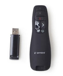 Gembird Wireless presenter with laser pointer
