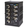 Planet Industrial 8-Port (8x 100Mbps M12) Switch (-40 to 75 degree C), unmanaged