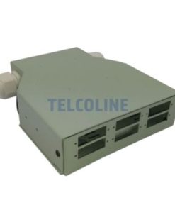 NFO Patch Panel DIN Rail, 6x SC Duplex