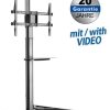 Transmedia Pedestal for LCD monitor. or flat screens 37“ - 70“ (94 - 178 cm)