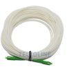 NFO Patch cord, SC APC-SC APC, Singlemode 9 125, G.657B3, Simplex, 10m, nylon, 1mm, White