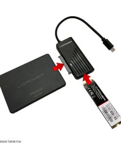 USB-C adapter za 2,5“ SATA HDD/SSD i m.2 NvME