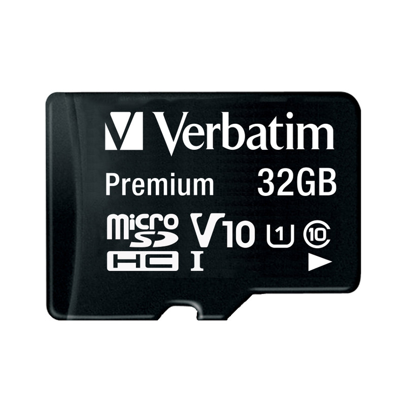 Verbatim memorijska kartica Premium Micro SDHC 32GB Class 10 + adapter