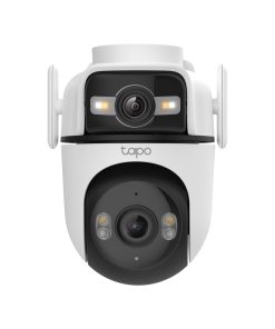 TP-Link Tapo C545D 2K 3MP (2304 x 1296 px), 360°/130° Pan/Tilt, H.264, Color Night Vision, microSD/RJ45 portovi, dvosmjerni audio, detekcija pokreta, IP66, Wi-Fi, Tapo app