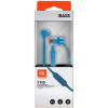 JBL T110E, in-ear slušalice s mikrofonom i upravljanjem s jednom tipkom, plave