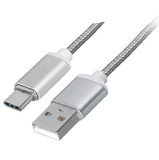 Transmedia USB type C plug - USB type A plug 1m MAGNETIC