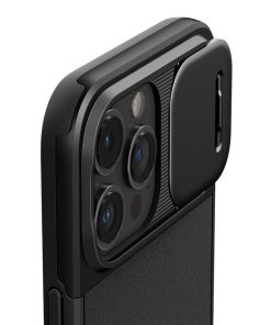 Spigen Optik Armor MagSafe, black - iPhone 15 Pro (ACS07184)