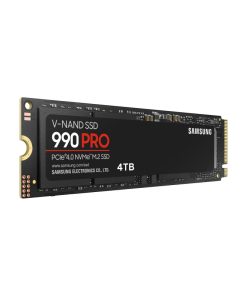 Samsung 990 Pro 4TB NVMe PCIe 4.0 M.2 SSD, R/W: 7450/6900 MB/s (MZ-V9P4T0BW)