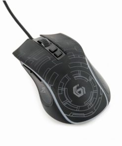 Gembird USB LED gaming mouse, black