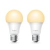 TP-Link Tapo L510E Smart Wi-Fi Light Bulb, Dimmable, 2-Pack
