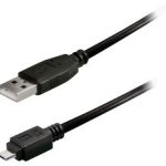 Transmedia USB typeA plug-Micro USB typeB 0,2m