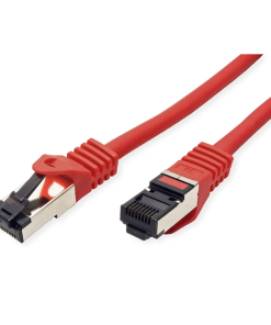 Roline VALUE S/FTP mrežni kabel Cat.8 (Class I), LSOH, stranded, 2.0m, crveni