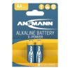 Ansmann X-Power Alkaline Battery AA LR6 2 pcs. paper blister