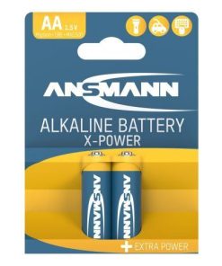 Ansmann X-Power Alkaline Battery AA LR6 2 pcs. paper blister