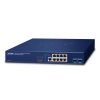 Planet Wireless AP Managed Switch with 8-Port 802.3at PoE 2-Port 10G SFP