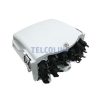 NFO Splice Closure 16F pre-connected, equipped with 16 E-Adapters