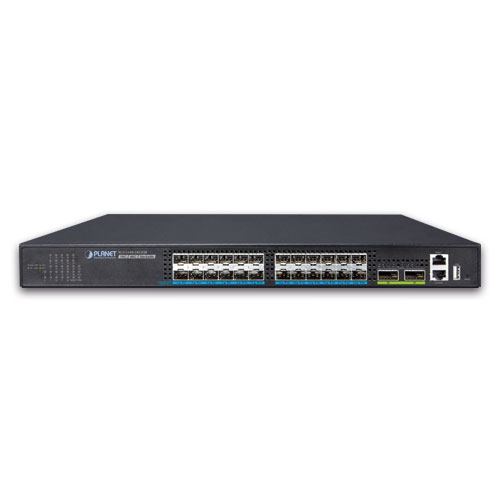 Planet Layer 2 24-Port 10G SFP 2-Port 40G QSFP Stackable Managed Switch