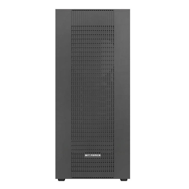 Bit Force GHOST TG-1 Mid Tower ATX kućište bez napajanja, crno
