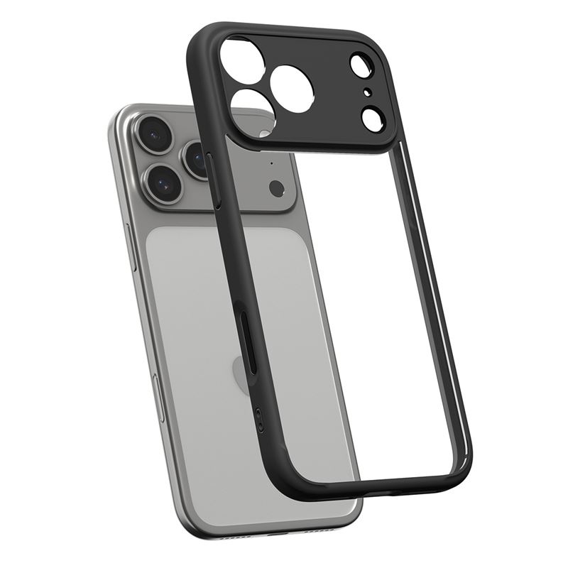 Spigen Ultra Hybrid, matte black - iPhone 17 Pro