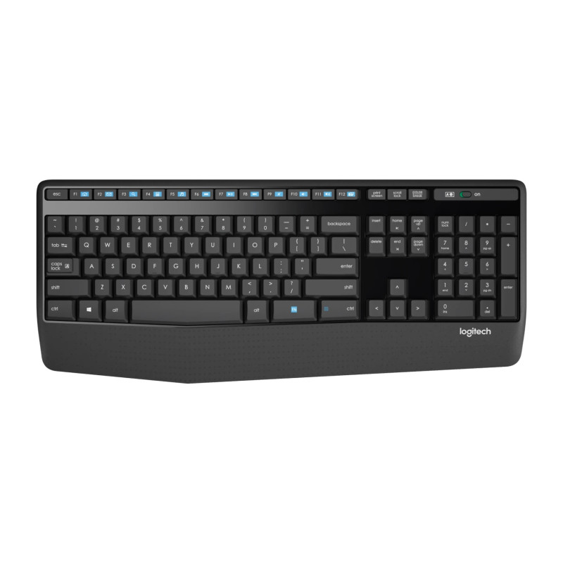 Logitech MK345 bežična tipkovnica+miš, USB, crna (920-006489)