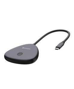 Verbatim Share My Screen USB-C Wireless Display Adapter 4K with Hub WDA-02
