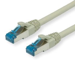 Roline VALUE S/FTP mrežni kabel Cat.6a, LSOH (Class EA), 0.3m, sivi