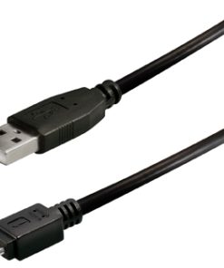 Transmedia USB typeA plug-Micro USB typeB 1m