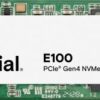 Crucial 1 TB M.2 SSD, E100 NVMe Gen. 4x4, Bulk