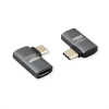 Roline USB4 Gen3x2 (40Gbit/s) adapter TIP C M/F, 240W (48V/5A), kutni, Alu, srebrni
