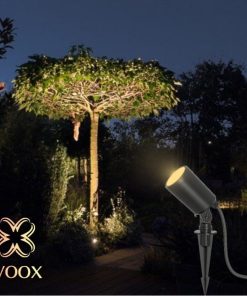 WOOX WiFi Smart LED vrtna svijetiljka RGB+CCT, 7W, 520lm, 3000K-6500K, Amazon Alexa i Google Assistant (R5147)