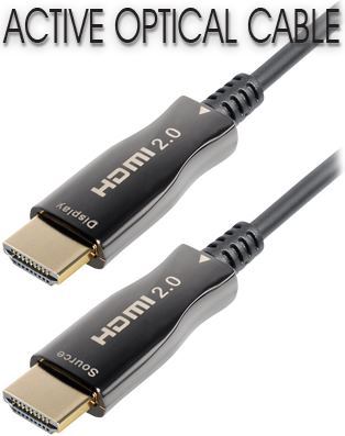 Transmedia Active Optical HDMI 2.0 cable, 40m