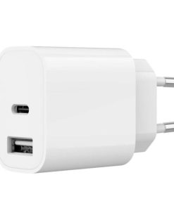 Gembird 2-port universal USB charger (A C), 2.4 A, white