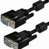 Transmedia VGA Monitor Cable 15 pin,15m, crna