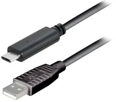 Transmedia USB type C plug - USB 2.0 type A plug 1,0m