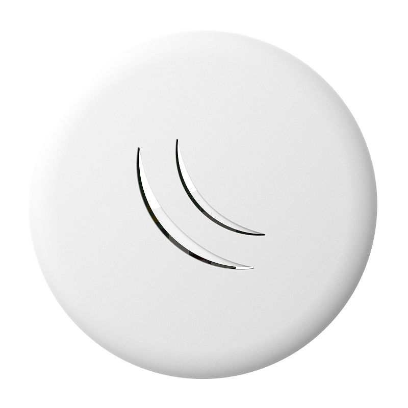 Mikrotik RB cAP lite, zidni/stropni AP, 650MHz CPU, 64MB RAM, 1xLAN, 2.4Ghz 802.11b/g/n Dual Chain, 1.5dBi antena, RouterOS L4, plastično kućište, PoE, PSU