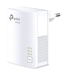TP-Link AV1000 Powerline Gigabit mrežni adapter, 1000Mbps, HomePlug AV (duplo pakiranje)