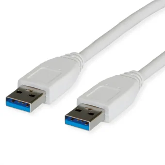 Roline VALUE USB3.0 kabel TIP A-A M/M, 3.0m, bijeli