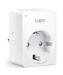 TP-Link Tapo Smart WiFi Plug, 2.4GHz, 802.11b/g/n, BT4.2, Tapo app, kontrola potrošnje energije, Timer/Schedule postavke, Glasovna kotrola Amazon Alexa/Google Assistant