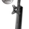 Transmedia Height adjustable desk stand for flat screens with spring system