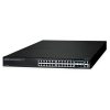 PLANET Layer 3 24-Port 10/100/1000T + 6-Port 10G SFP+ Stackable Managed Switch, Hardware-based Layer 3 IPv4/IPv6 Routing