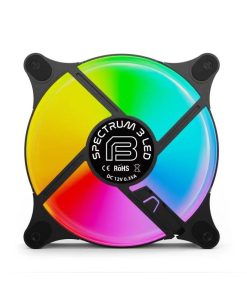 Bit Force SPECTRUM CF 3 LED PC hladnjak za kućište 120×120mm, šareni