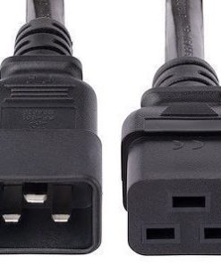 NaviaTec Power Cable - IEC C19 to IEC C20, black, 3m