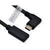 Roline USB-C produžni kabel (DP Alt Mode) C-C, M- kutni/F, 2m