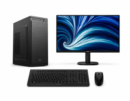 Cratos BTS Full Suit 4 - Intel i5-14400, 16GB DDR4, 512GB NVMe SSD, Intel UHD, Windows 11 Pro, tipkovnica/miš/monitor
